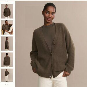 NWT- Jenni Kayne Olive Cashmere Cocoon Cardigan